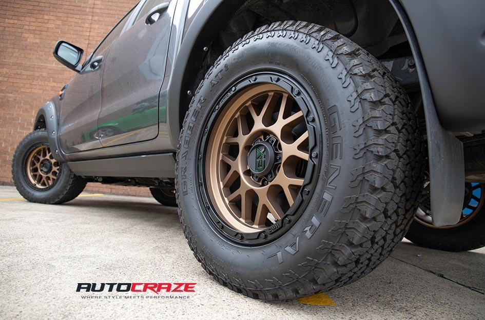 FORD RANGER GRENADE OR MATTE BRONZE WITH MATTE BLACK LIP